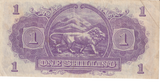 1943 ONE SHILLING EAST AFRICA BANKNOTE REF-1864
