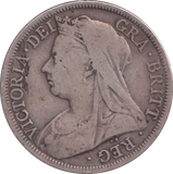 1899 HALFCROWN ( FINE )
