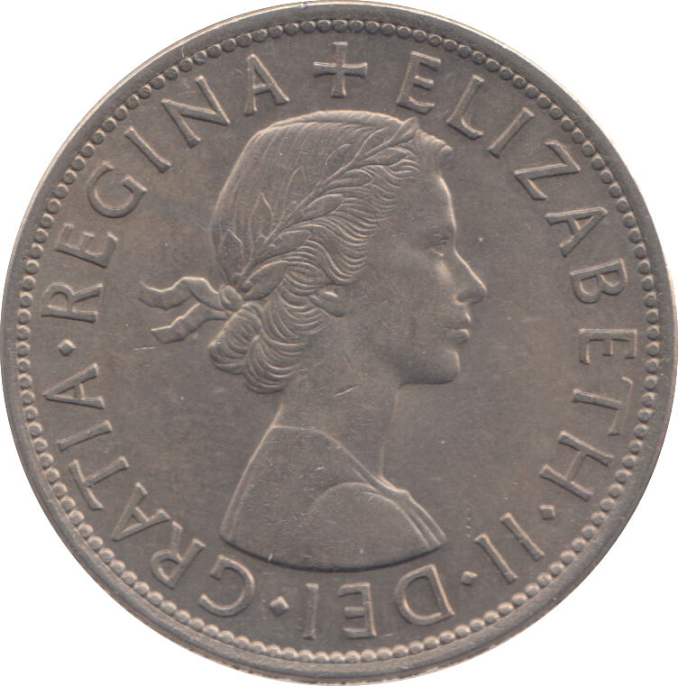 1954 HALFCROWN ( AUNC )