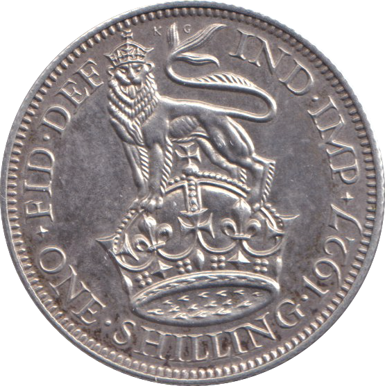 1927 SHILLING ( UNC )