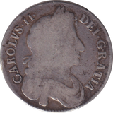 1673 HALFCROWN ( FINE )