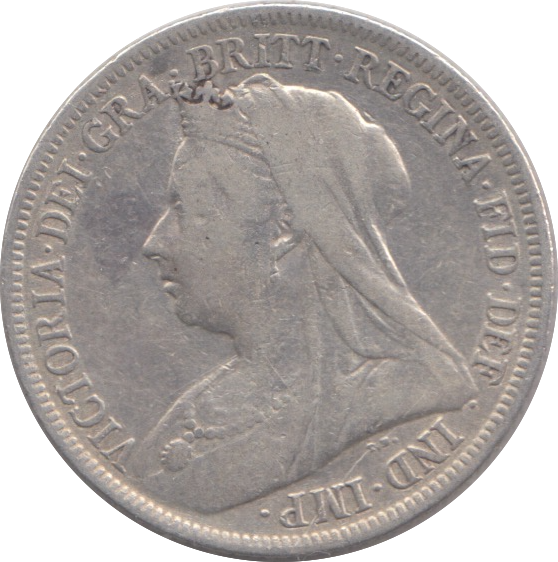 1900 SHILLING ( FINE )