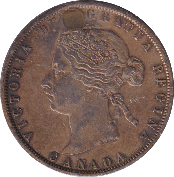 1872 50 CENTS CANADA