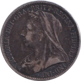 1895 MAUNDY FOURPENCE ( VF )