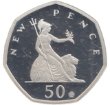 2019 SILVER PROOF 50 P