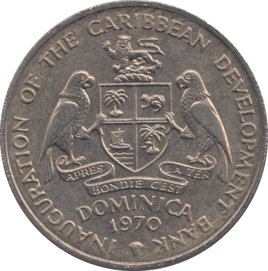 1971 EAST CARIBBEAN 4 DOLLARS