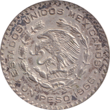 1966 1 PESO MEXICO