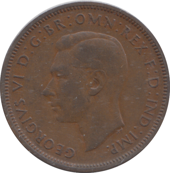 1938 HALFPENNY ( VF )