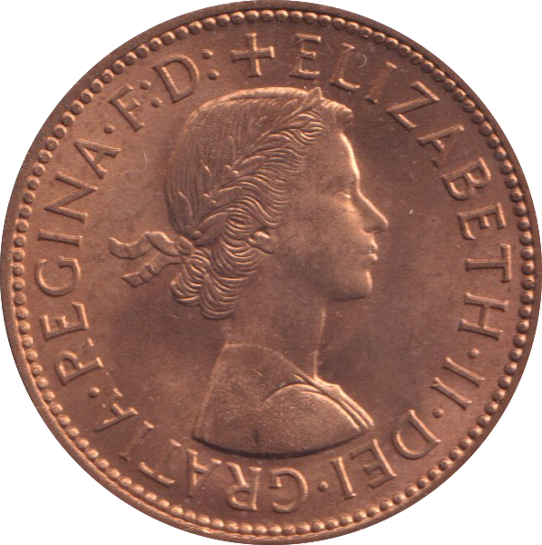 1962 HALFPENNY ( BU )