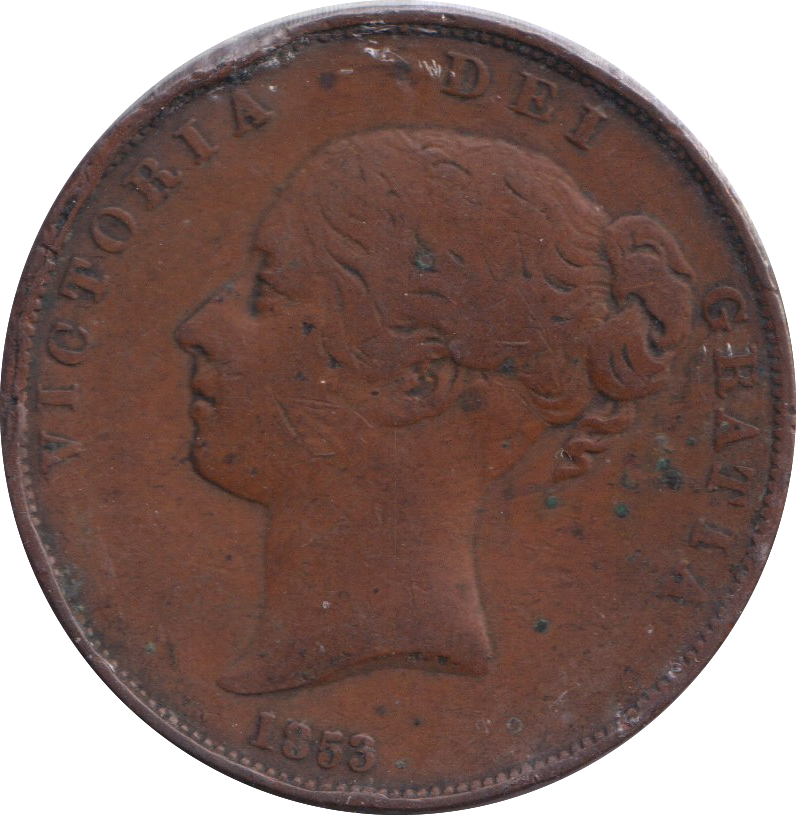 1853 PENNY ( FINE )