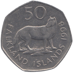 1998 50 P FALKLAND ISLAND