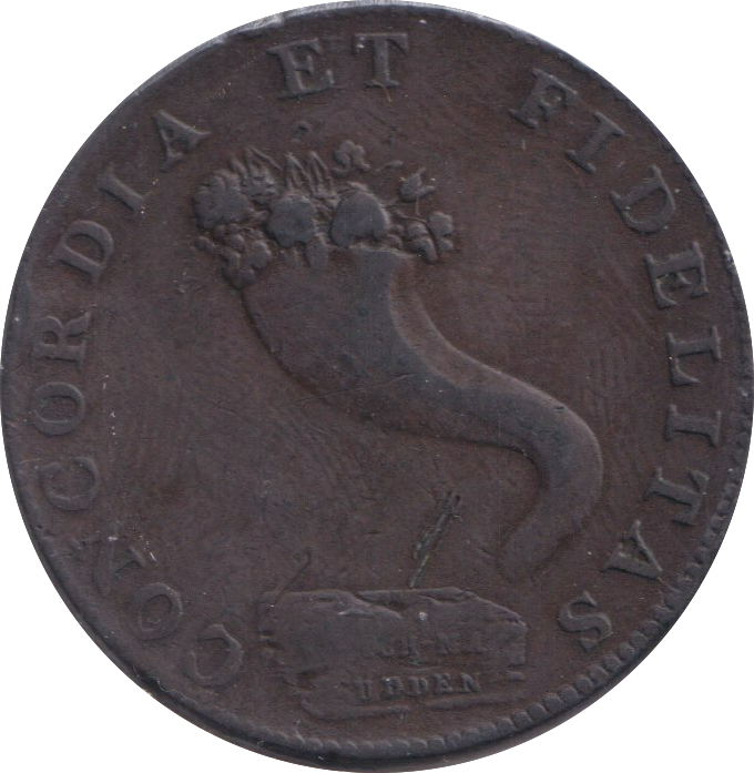 1796 HALF PENNY TOKEN INVERNESS