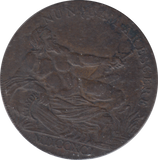 1791 GLASGOW HALFPENNY TOKEN