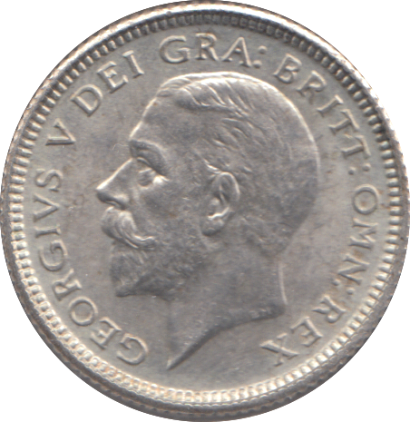 1927 SIXPENCE ( UNC )