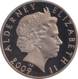 2009 ALFRED THE GREAT FIVE POUND ALDERNEY