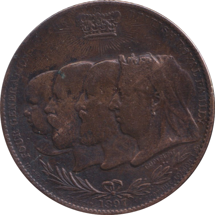 1897 QUEEN VICTORIA DIAMOND JUBILEE MEDAL