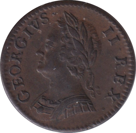 1754 FARTHING ( EF )