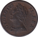 1754 FARTHING ( EF )