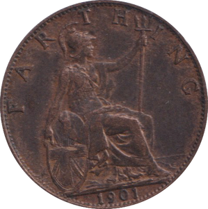 1901 FARTHING ( VF )