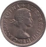 1962 SIXPENCE ( BU )