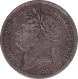 1821 SIXPENCE ( GF )
