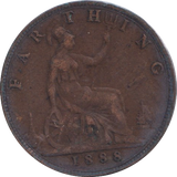 1888 FARTHING ( GF )