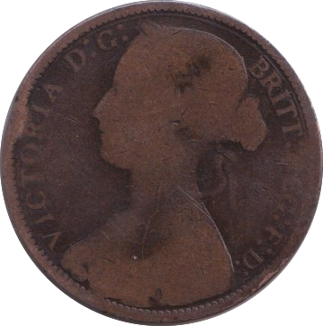 1874 PENNY ( FAIR )