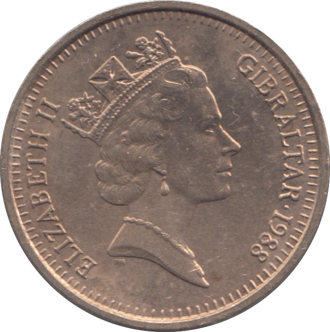 1988 £2 GIBRALTAR