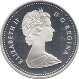 1981 SILVER PROOF DOLLAR CANADA 2