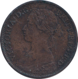 1862 FARTHING ( GVF )