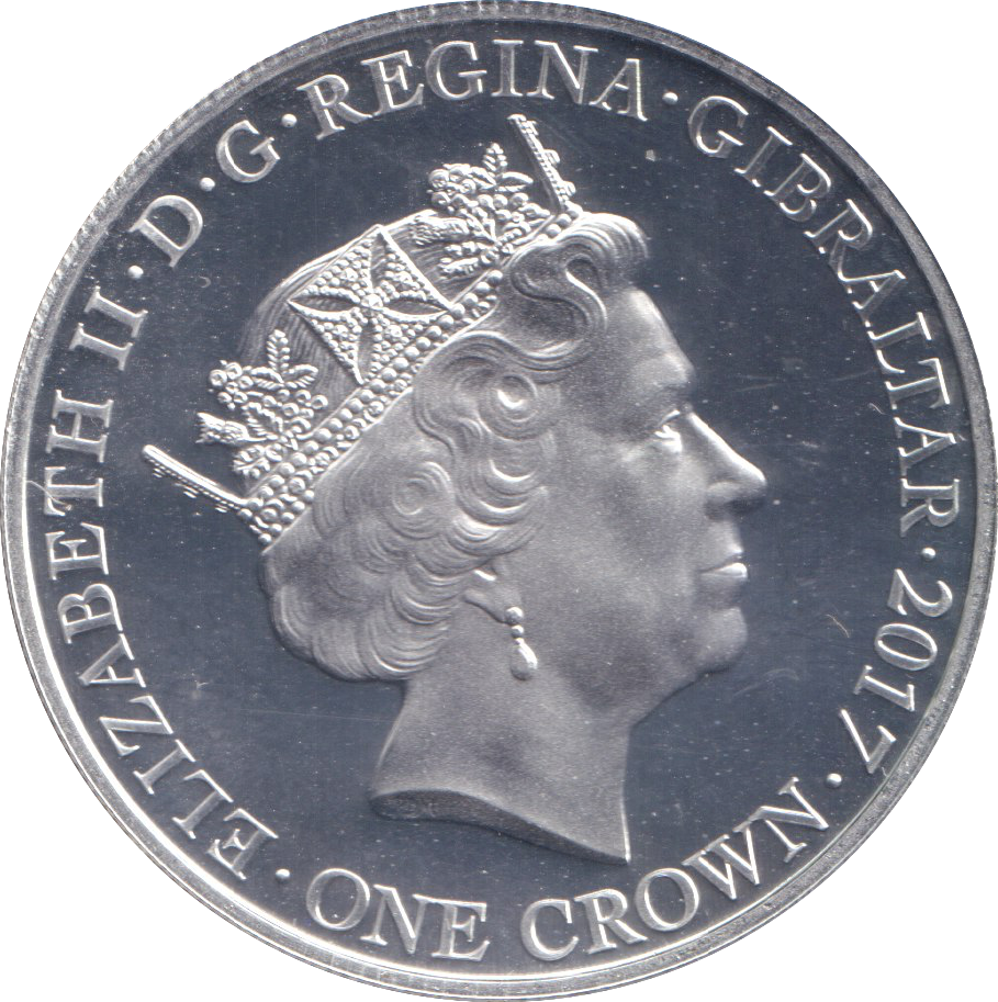 2017 SILVER PLATED ONE CROWN