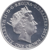 2017 SILVER PLATED ONE CROWN