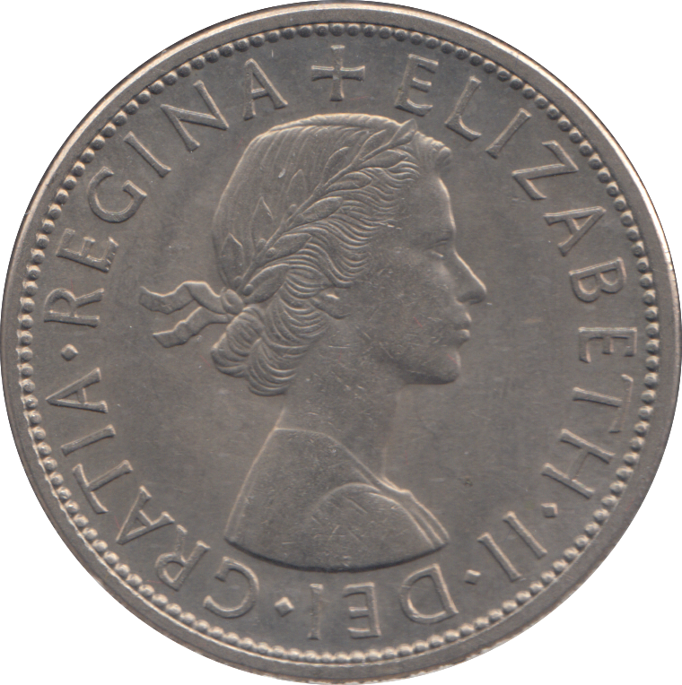 1955 HALFCROWN ( UNC )