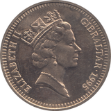 1995 5 POUNDS GIBRALTAR