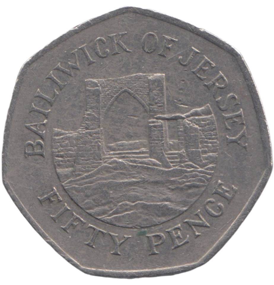 2005 50 PENCE BAILIWICK OF JERSEY