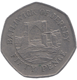 2005 50 PENCE BAILIWICK OF JERSEY