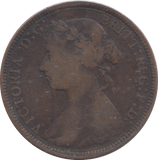 1885 HALFPENNY ( FINE )