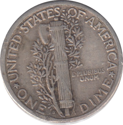 1916 SILVER USA DIME