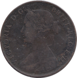 1861 HALFPENNY ( GF )