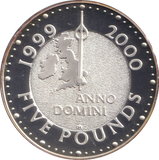 1999 SILVER PROOF FIVE POUNDS
