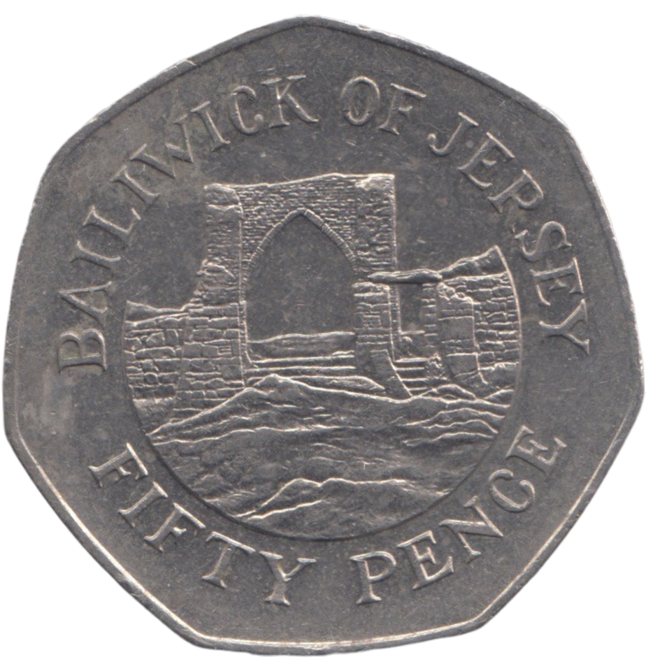 1983 50 PENCE BAILIWICK OF JERSEY