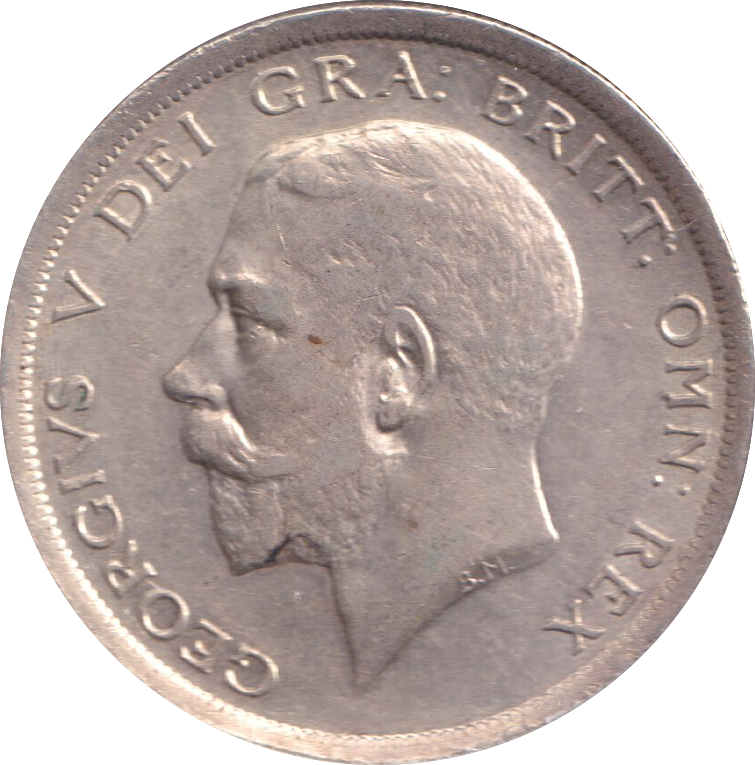 1918 HALFCROWN ( EF )