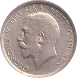 1918 HALFCROWN ( EF )