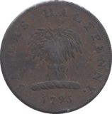 1795 BAKERS HALFPENNY TOKEN