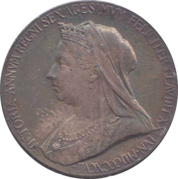1897 SILVER MEDALLION REF 2