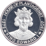 2001 SILVER PROOF 20 CROWN KING EDWARD I