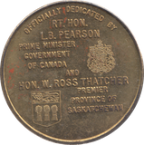 1967 CANADA GARDINER DAM DEDICATION MEDAL