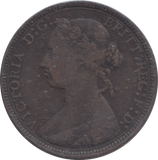 1886 HALFPENNY ( GF )