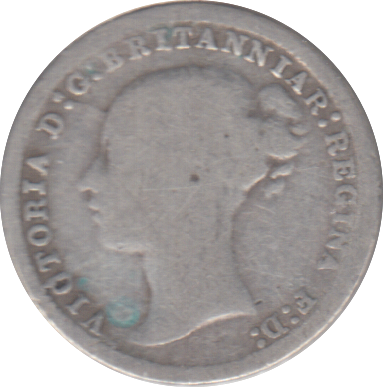 1873 THREEPENCE ( NF )