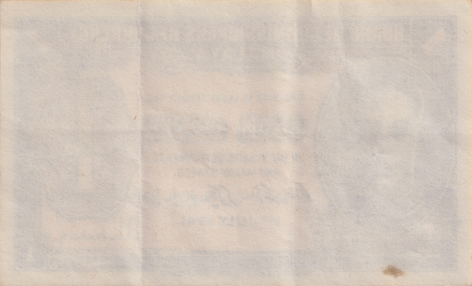 1941 ONE CENT MALAYA BANKNOTE REF-1831